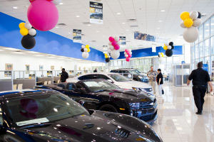 Car sales shift gears